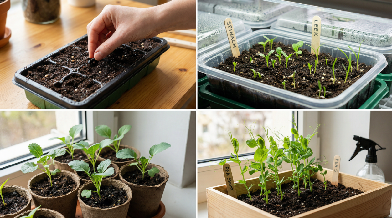 Early February Gardening: Start These Cool-Season Crops Indoors Now!