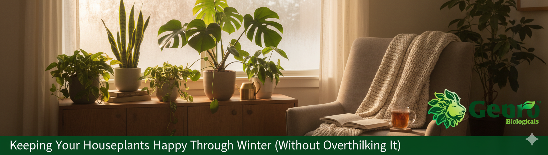 Keeping Your Houseplants Happy Through Winter (Without Overthinking It)