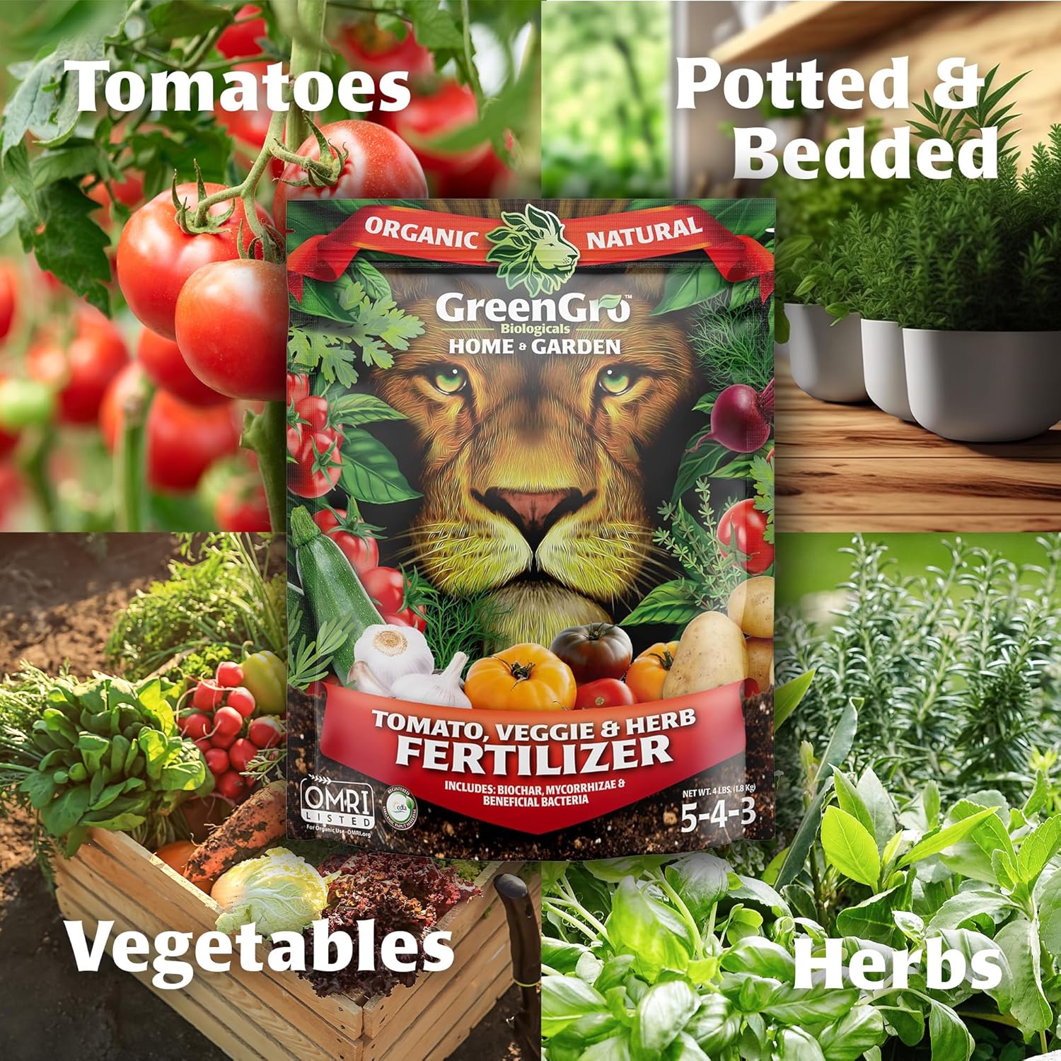 Tomato, Veggie & Herb Fertilizer