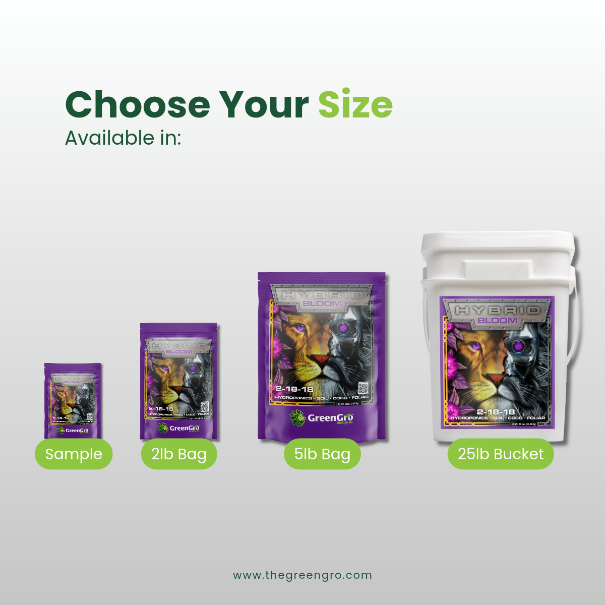 GreenGro Hybrid Bloom - Water-Soluble Flowering Fertilizer