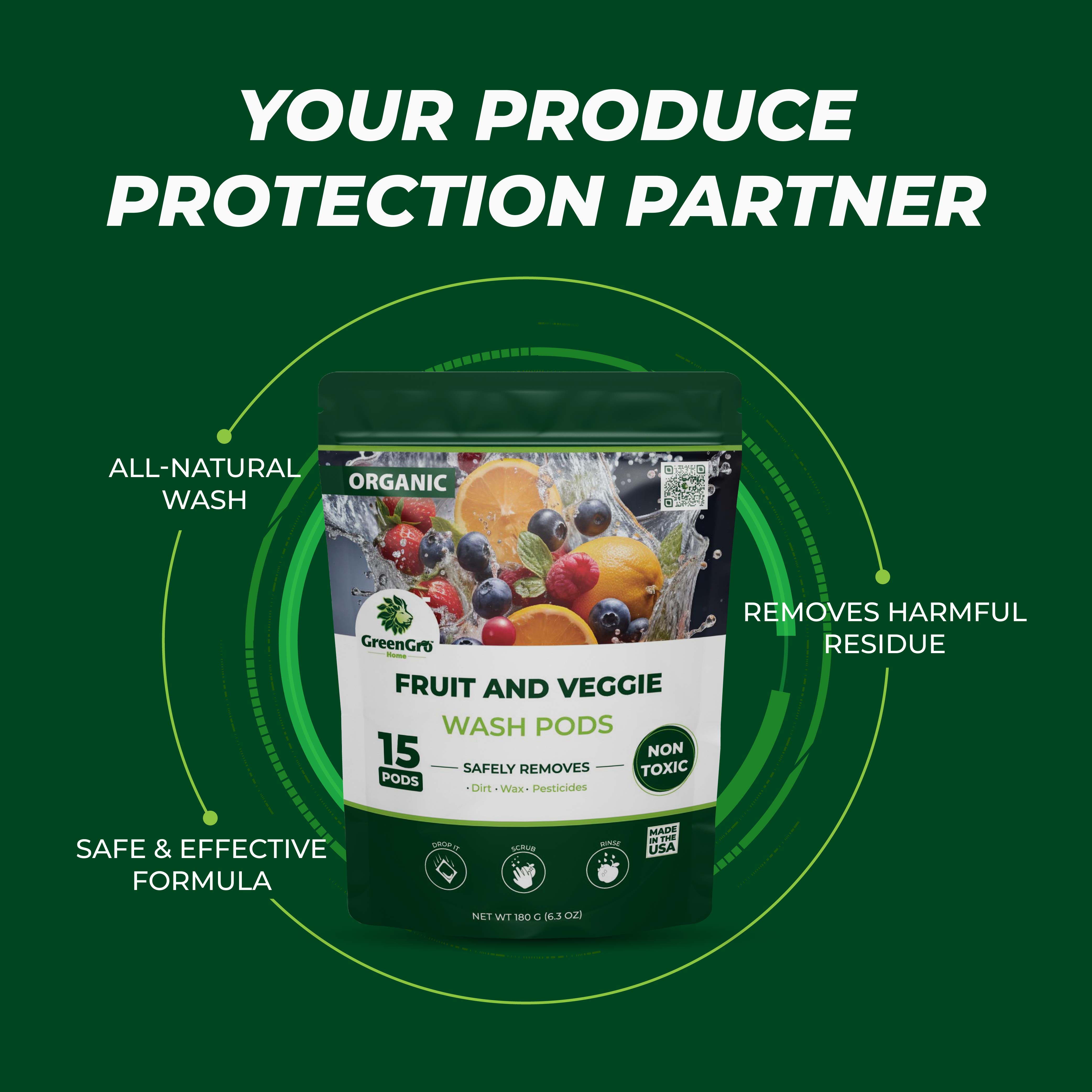 Fruit & Veggie Wash Pods