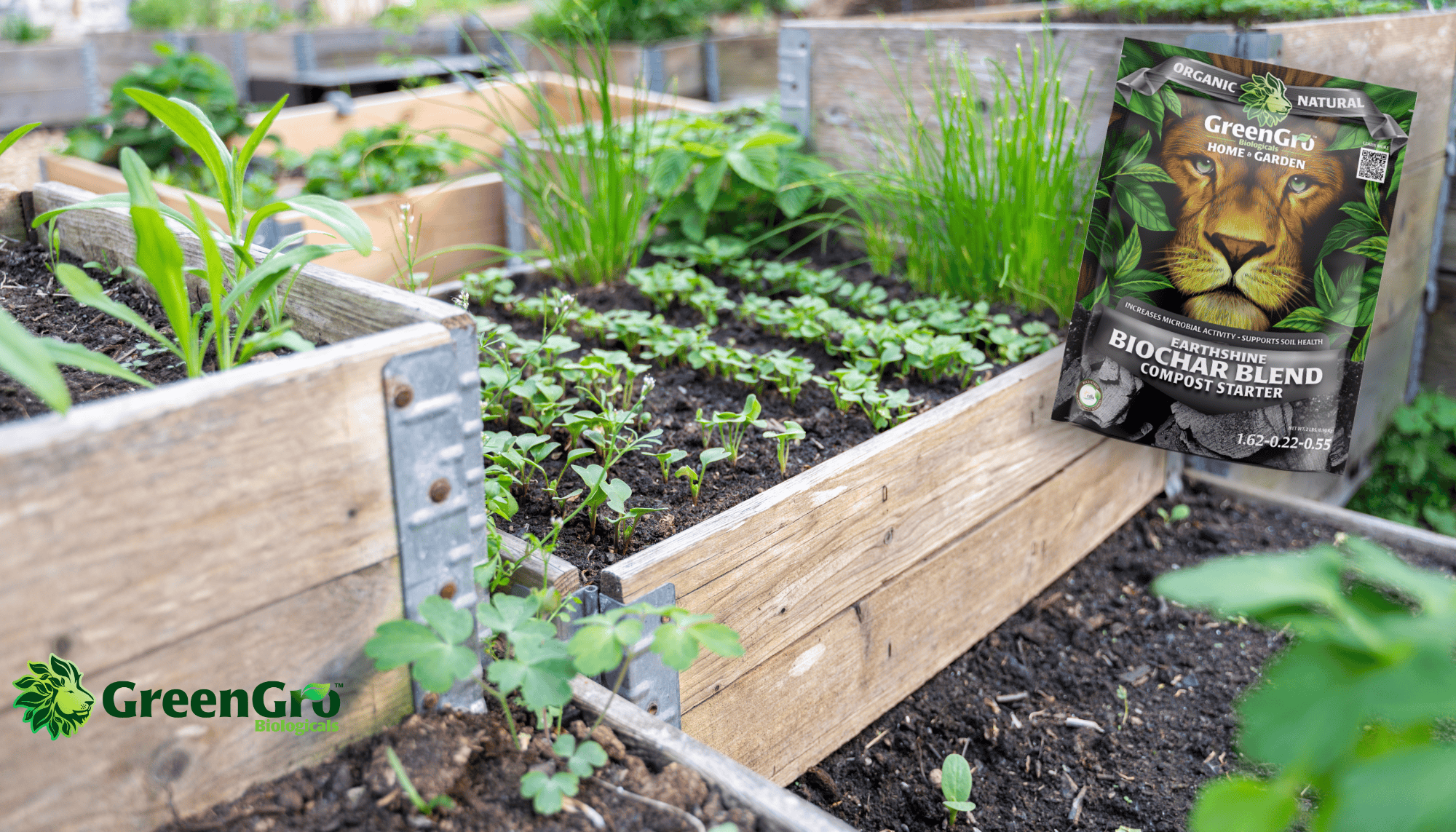 Transform Your Soil with GreenGro Earthshine Biochar Blend