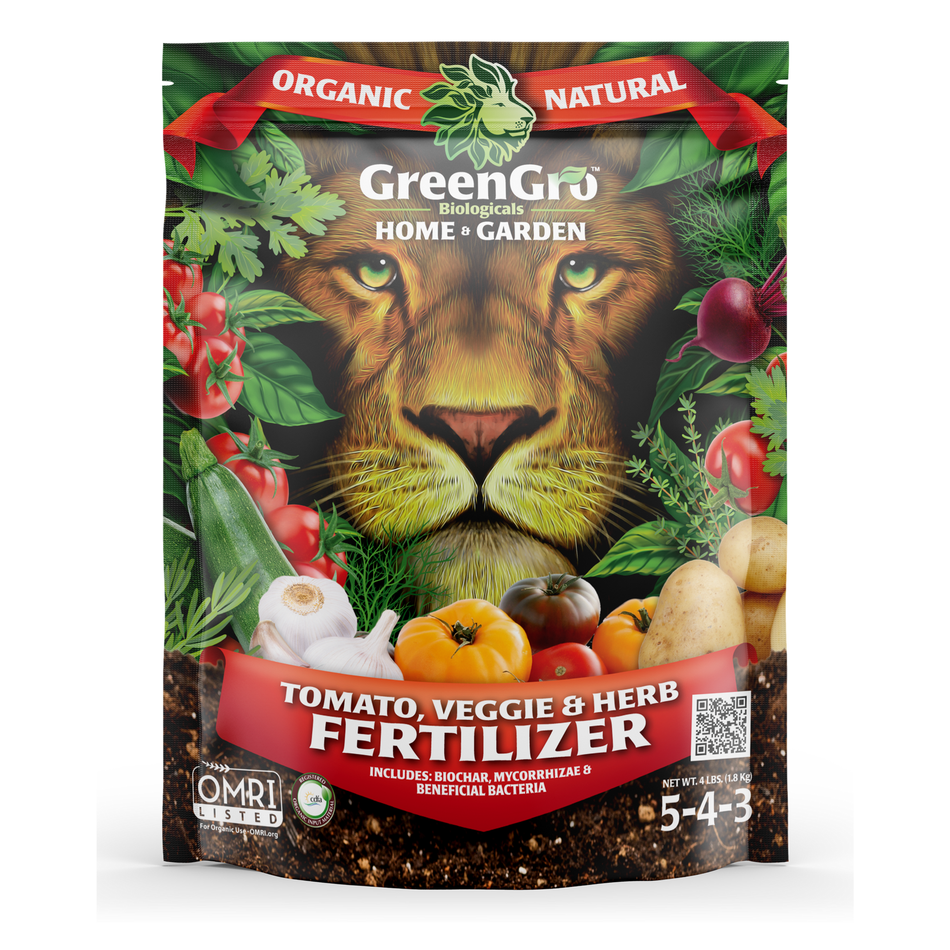 Tomato, Veggie & Herb Fertilizer – GreenGro Biologicals