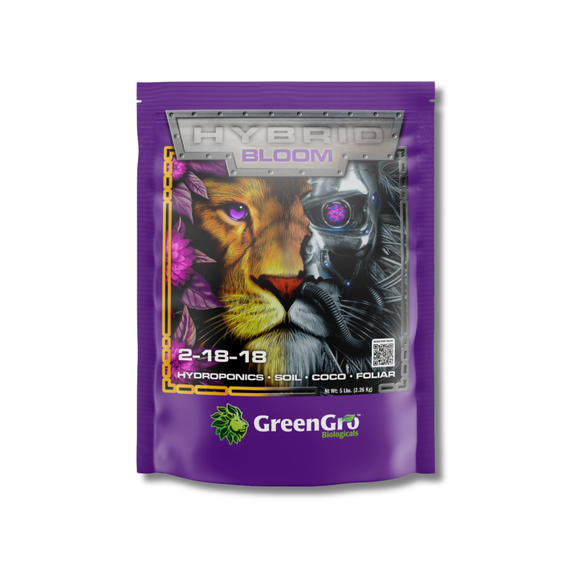 GreenGro Hybrid Bloom - Water-Soluble Flowering Fertilizer
