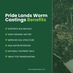 GreenGro Pride Lands Worm Castings - 4 lb